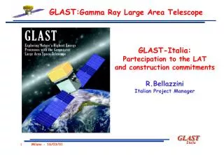 GLAST: Gamma Ray Large Area Telescope