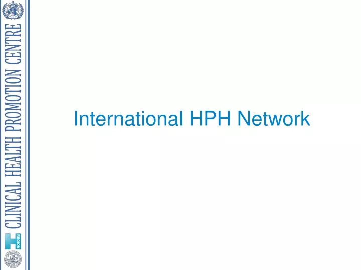international hph network