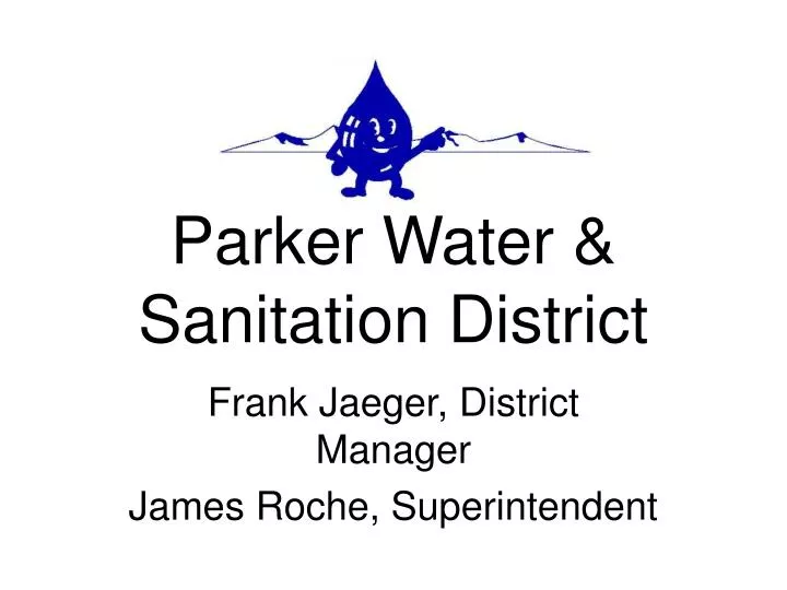 parker water sanitation district