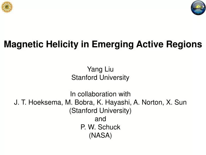 magnetic helicity in emerging active regions