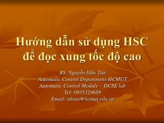 h ng d n s d ng hsc c xung t c cao
