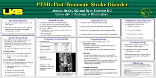 PTSD: Post-Traumatic Stroke Disorder