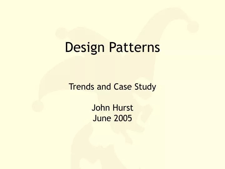 design patterns