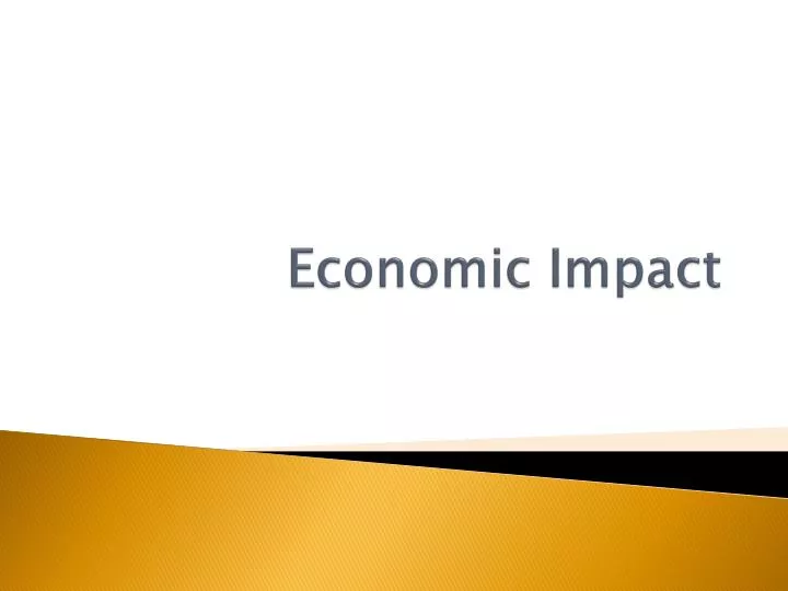 economic impact