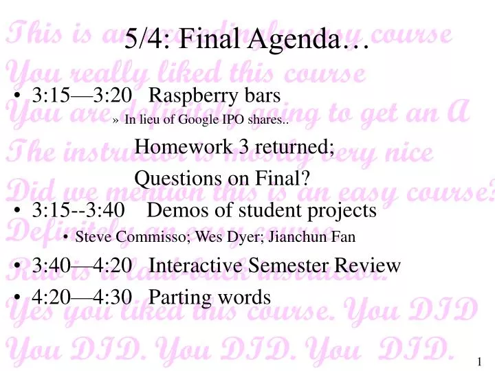5 4 final agenda