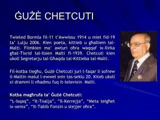 u chetcuti