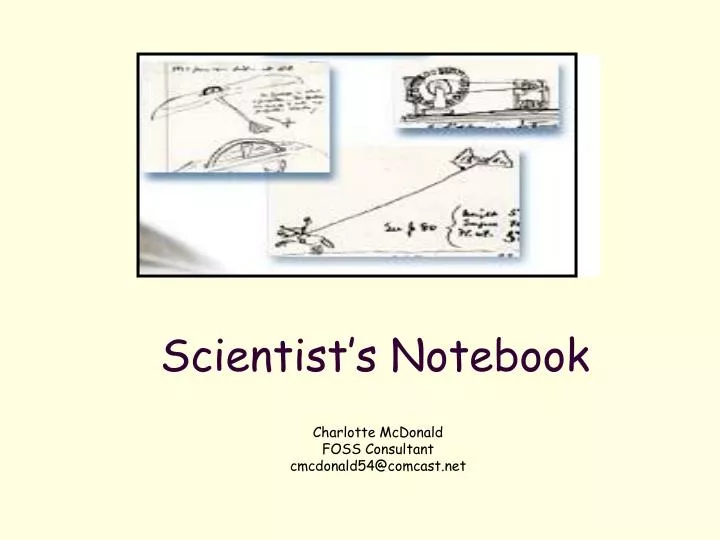 scientist s notebook