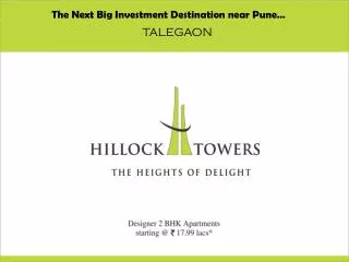 The Next Big Investment Destination near Pune …