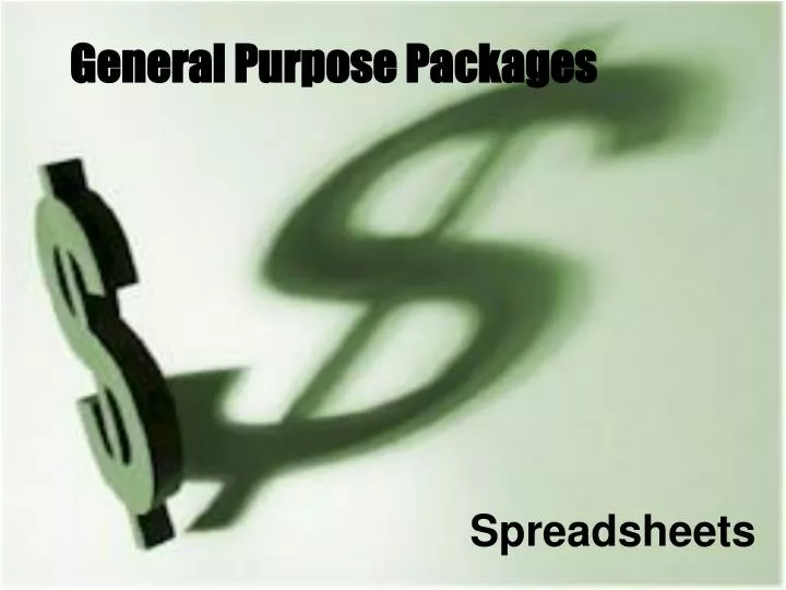 general purpose packages