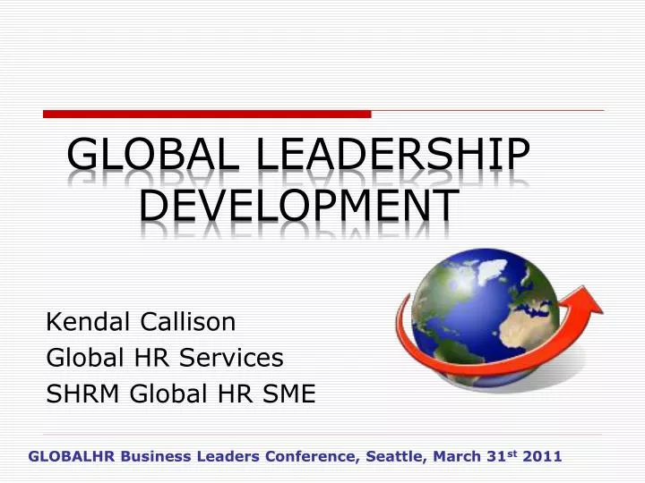 global leadership development