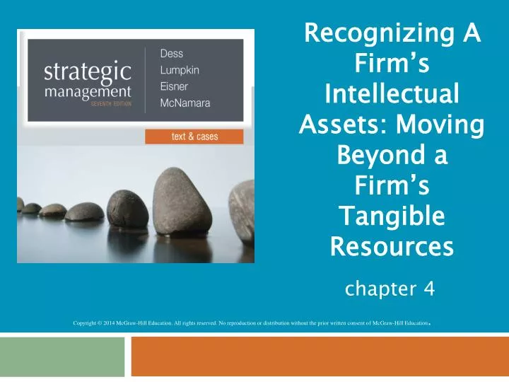 recognizing a firm s intellectual assets moving beyond a firm s tangible resources