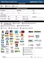 Application Form - slide 1