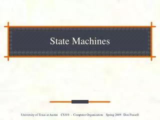 State Machines