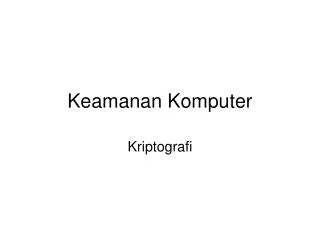 keamanan komputer