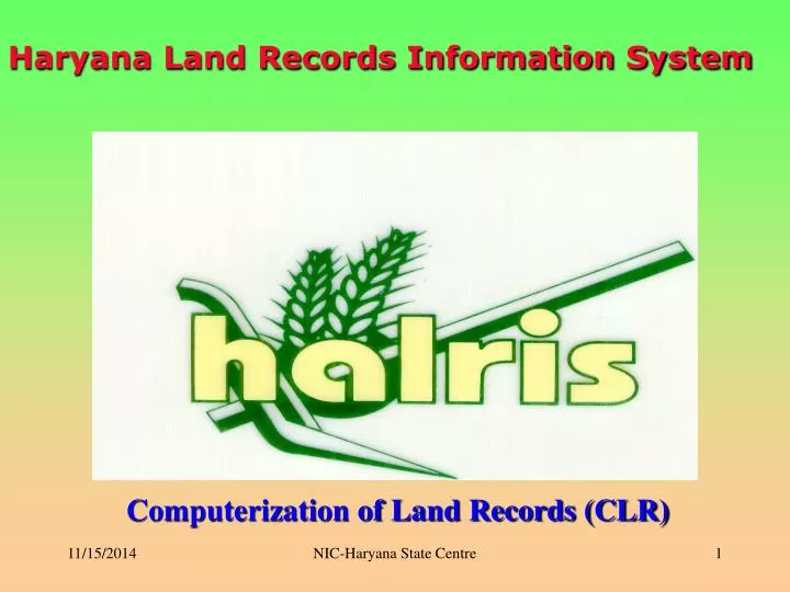 haryana land records information system