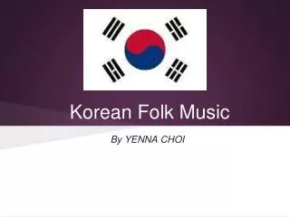Korean Folk Music