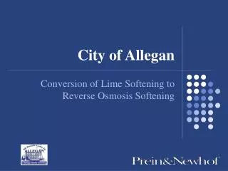 City of Allegan