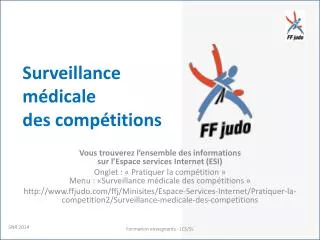 surveillance m dicale des comp titions