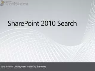 SharePoint 2010 Search