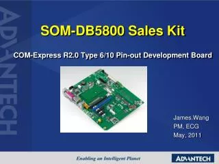SOM-DB5800 Sales Kit COM-Express R2.0 Type 6/10 Pin-out Development Board
