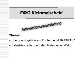 fwg kleinmaischeid