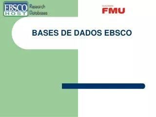 bases de dados ebsco