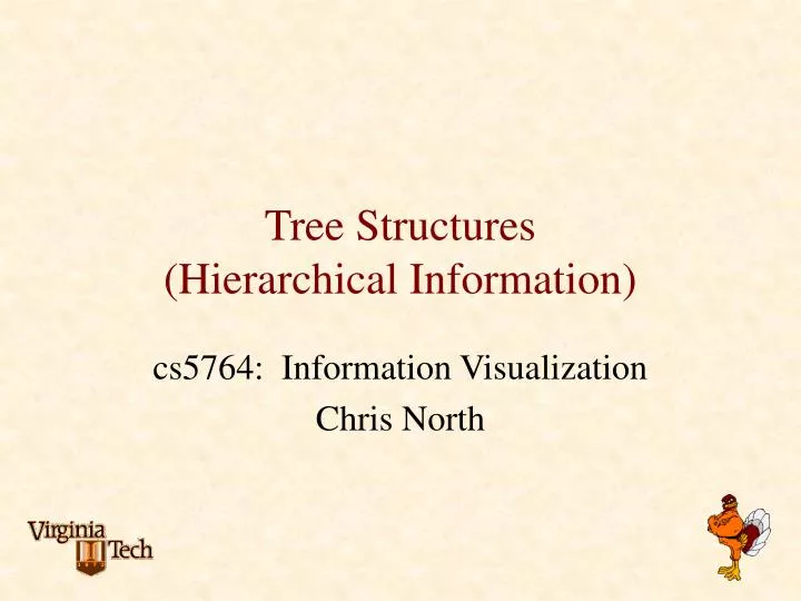 tree structures hierarchical information