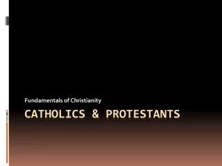 fundamentals of christianity