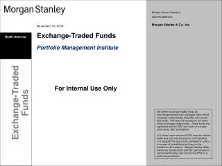 Exchange-Traded Funds