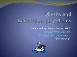 Obesity and Bariatric Surgery Clients