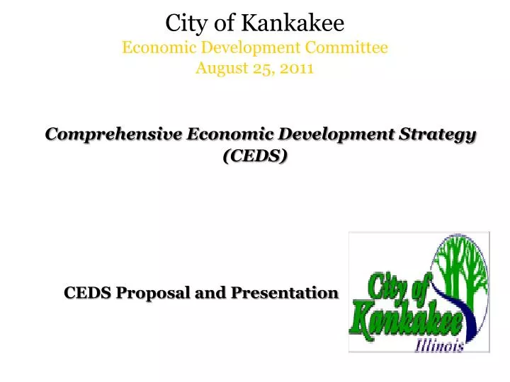 city of kankakee economic development committee august 25 2011