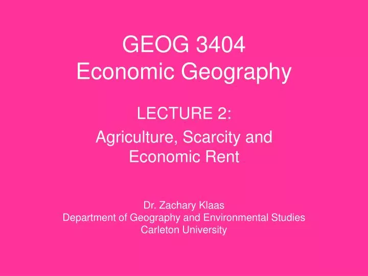 geog 3404 economic geography