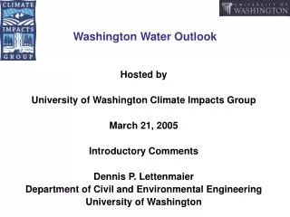 Washington Water Outlook