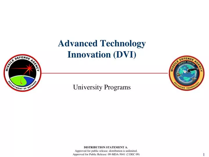 advanced technology innovation dvi