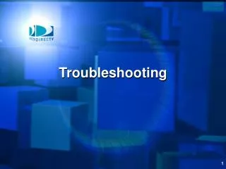 Troubleshooting