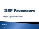 DSP Processors - slide 1