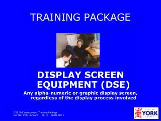 TRAINING PACKAGE