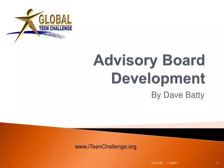 advisory board development