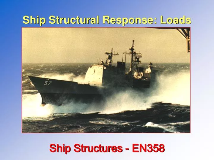 ship structural response loads