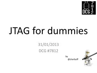 JTAG for dummies