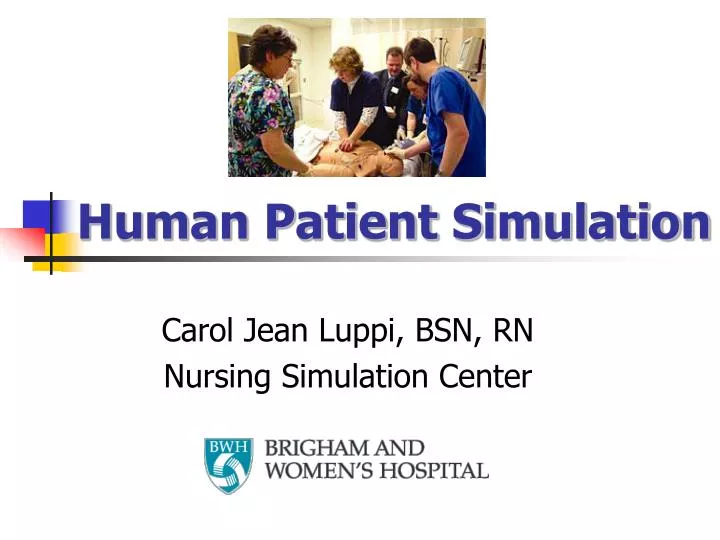 human patient simulation