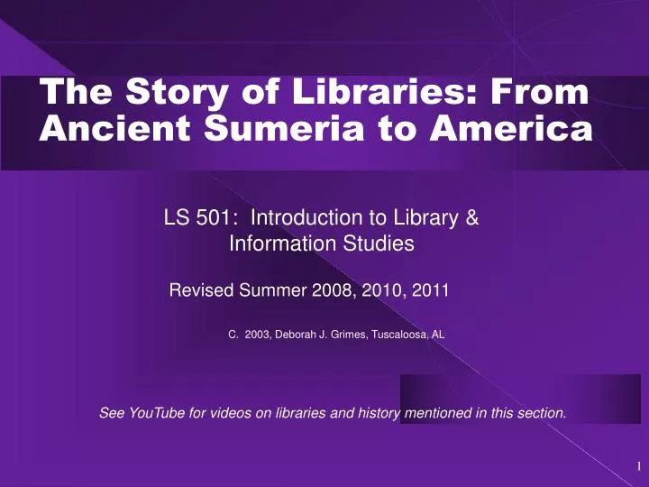 the story of libraries from ancient sumeria to america