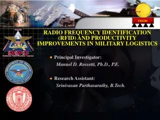 RADIO FREQUENCY IDENTIFICATION (RFID) AND PRODUCTIVITY IMPROVEMENTS IN MILITARY LOGISTICS