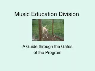 Music Education Division