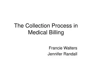 The Collection Process in Medical Billing