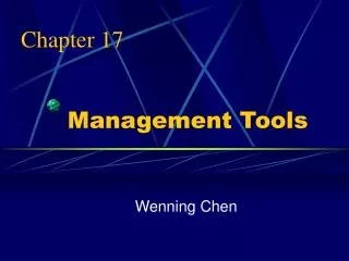 Management Tools