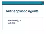 Antineoplastic Agents - slide 1