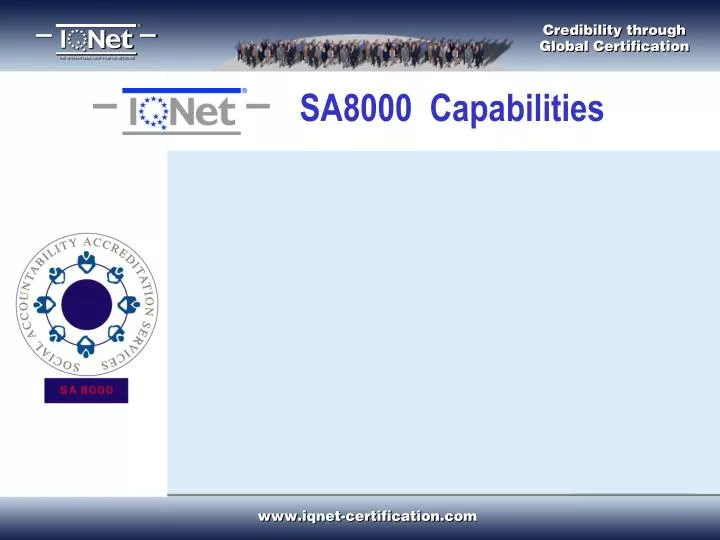 sa8000 capabilities