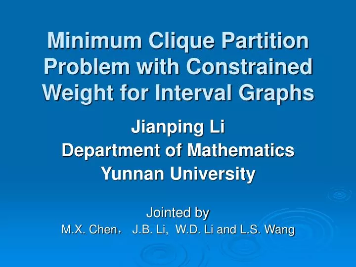 minimum clique partition problem with constrained weight for interval graphs