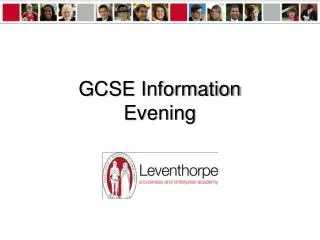 GCSE Information Evening